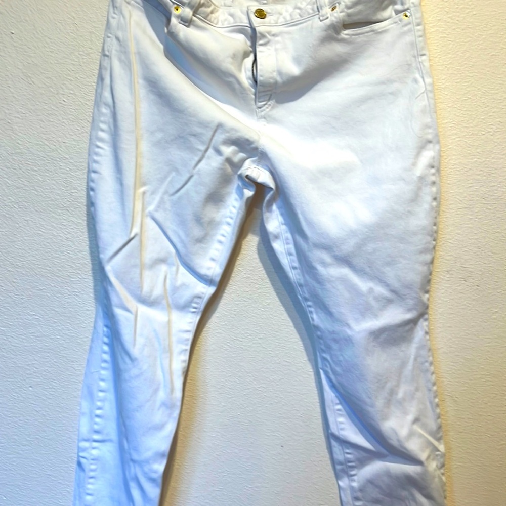 White jeans wear only once